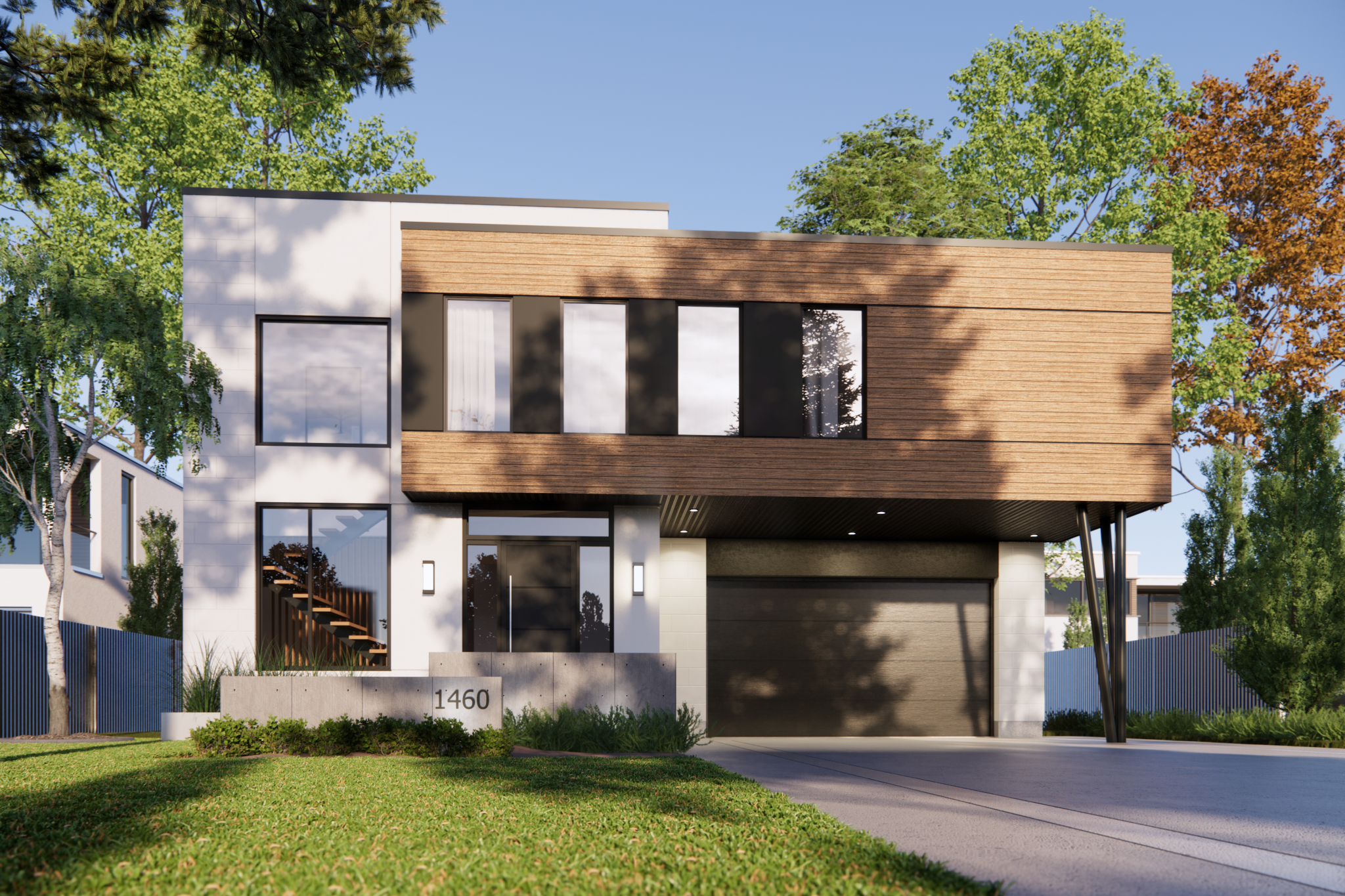 Alcove 2 House Design by Qub3 Studios